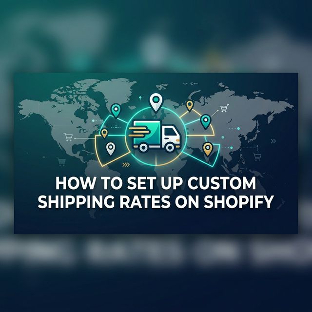 How to Set Up Custom Shipping Rates on Shopify