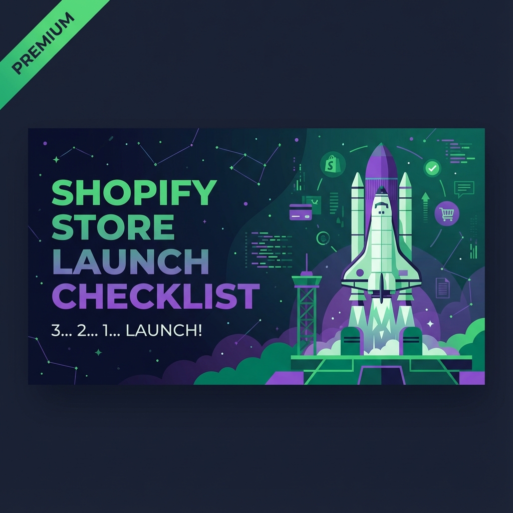Shopify Store Launch Checklist 2026
