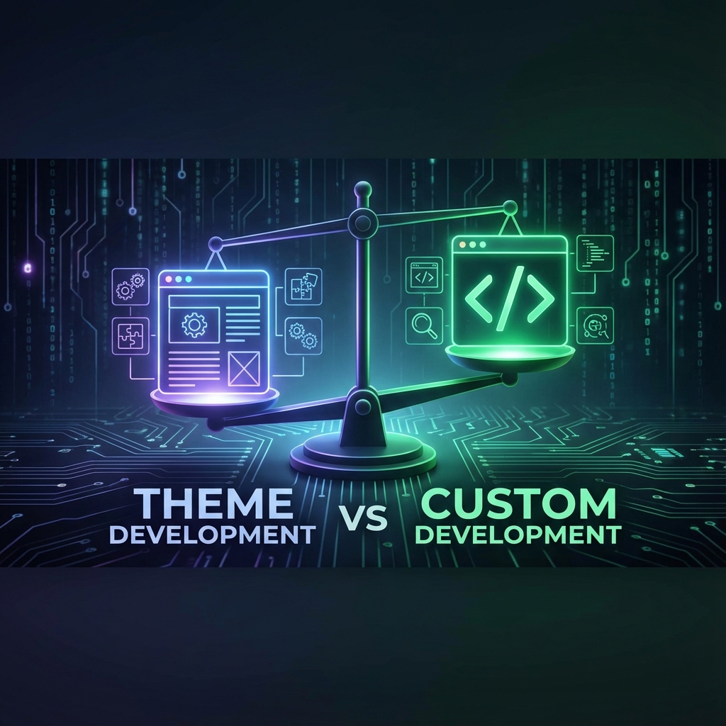 Theme vs Custom Development