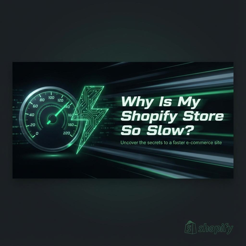 Why Is My Shopify Store So Slow?