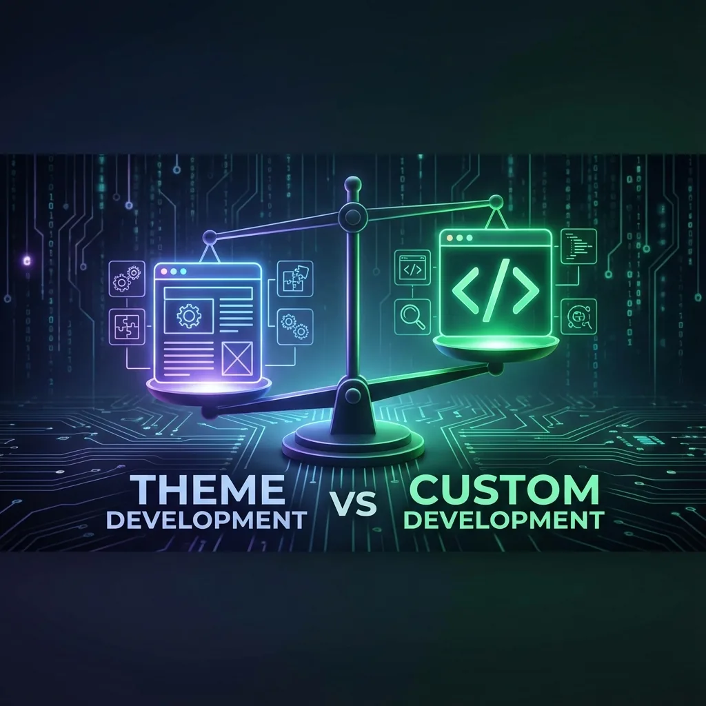 Theme vs Custom Development